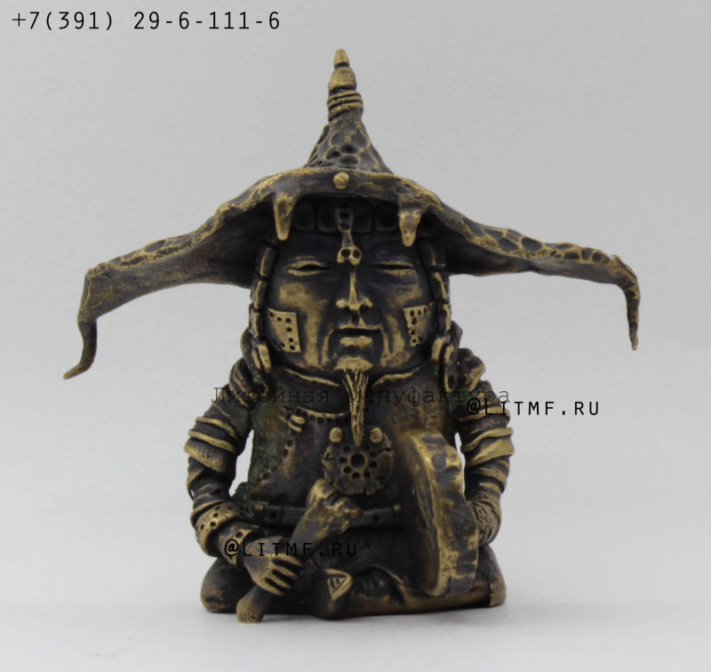 Статуя шаман бронза